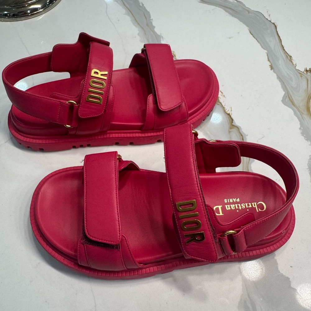 Christian Dior Pink Sandals